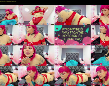 pyrowayne — 77 minute Chaturbate female cam capture, 1080p, Oct 9, 2021