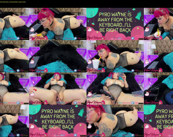 pyrowayne — 80 minute Chaturbate female cam capture, 1080p, Oct 10, 2021