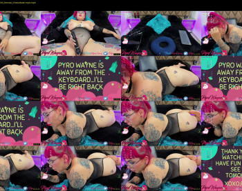 pyrowayne — 64 minute Chaturbate female cam capture, 1080p, Oct 10, 2021