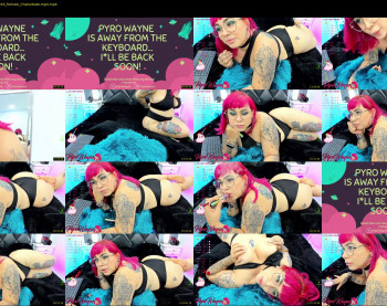 pyrowayne — 77 minute Chaturbate female cam capture, 1080p, Oct 12, 2021