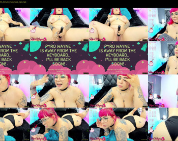 pyrowayne — 74 minute Chaturbate female cam capture, 1080p, Oct 12, 2021