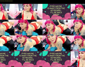 pyrowayne — 82 minute Chaturbate female cam capture, 1080p, Oct 15, 2021