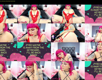 pyrowayne — 79 minute Chaturbate female cam capture, 1080p, Oct 15, 2021