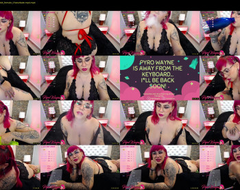 pyrowayne — 75 minute Chaturbate female cam capture, 1080p, Oct 20, 2021