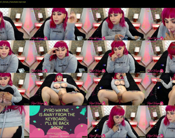 pyrowayne — 73 minute Chaturbate female cam capture, 1080p, Oct 21, 2021