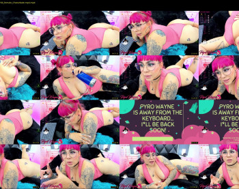 pyrowayne — 76 minute Chaturbate female cam capture, 1080p, Oct 22, 2021