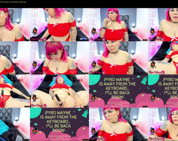 pyrowayne — 73 minute Chaturbate female cam capture, 1080p, Oct 24, 2021