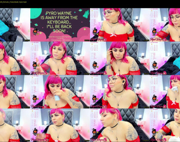 pyrowayne — 73 minute Chaturbate female cam capture, 1080p, Oct 24, 2021