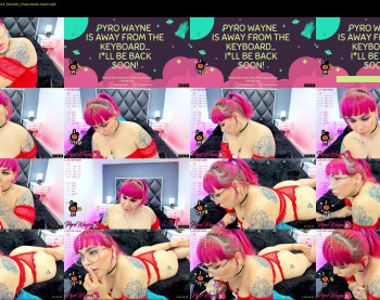 pyrowayne — 73 minute Chaturbate female cam capture, 1080p, Oct 24, 2021