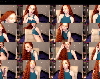gingerpretty — 15 minute Chaturbate female cam capture, 720p, Oct 25, 2021