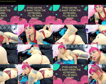 pyrowayne — 77 minute Chaturbate female cam capture, 1080p, Oct 26, 2021