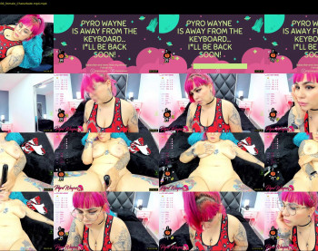 pyrowayne — 77 minute Chaturbate female cam capture, 1080p, Oct 26, 2021