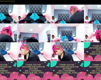 pyrowayne — 30 minute Chaturbate female cam capture, 1080p, Oct 26, 2021