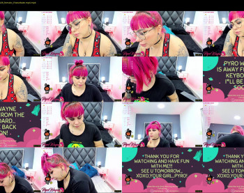 pyrowayne — 67 minute Chaturbate female cam capture, 1080p, Oct 26, 2021