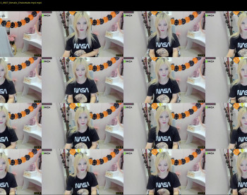 veronica_space — 59 minute Chaturbate female cam capture, 1080p, Oct 26, 2021