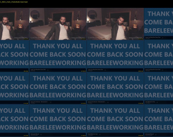 bareleeworking — 22 minute Chaturbate male cam capture, 720p, Oct 27, 2021