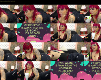 pyrowayne — 74 minute Chaturbate female cam capture, 1080p, Oct 28, 2021