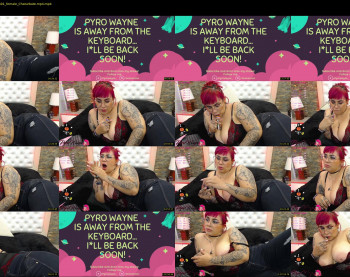 pyrowayne — 76 minute Chaturbate female cam capture, 1080p, Oct 28, 2021