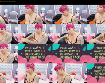 pyrowayne — 35 minute Chaturbate female cam capture, 720p, Oct 29, 2021