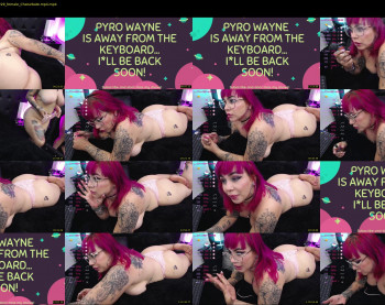 pyrowayne — 75 minute Chaturbate female cam capture, 1080p, Oct 30, 2021