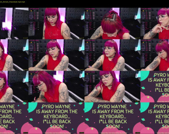 pyrowayne — 37 minute Chaturbate female cam capture, 1080p, Oct 30, 2021