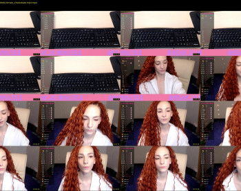 gingerpretty — 56 minute Chaturbate female cam capture, 720p, Nov 2, 2021