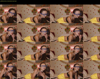 mysweetsofie1 — 3 minute Chaturbate female cam capture, 720p, Nov 3, 2021
