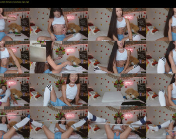 mysweetsofie1 — 45 minute Chaturbate female cam capture, 720p, Nov 11, 2021