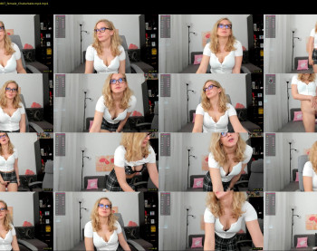magicstylex — 70 minute Chaturbate female cam capture, 720p, Nov 15, 2021
