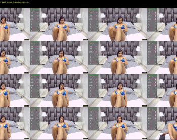 danielasanders — 6 minute Chaturbate female cam capture, 1080p, Nov 8, 2021