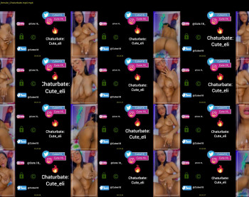 cute_eli — 3 minute Chaturbate female cam capture, 1080p, Dec 19, 2021