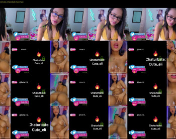 cute_eli — 4 minute Chaturbate female cam capture, 1080p, Dec 30, 2021