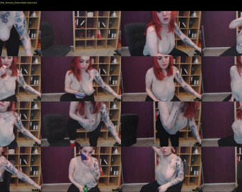temptingfox — 90 minute Chaturbate female cam capture, 720p, Dec 30, 2021