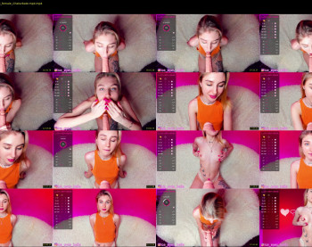 evalanis — 43 minute Chaturbate couple cam capture, 1080p, Feb 21, 2022