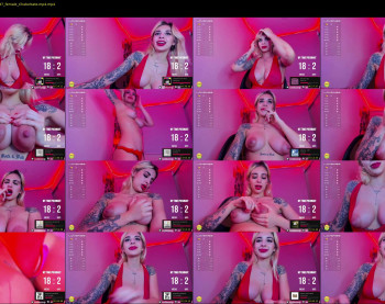 evablack_ — 40 minute Chaturbate female cam capture, 720p, May 2, 2022