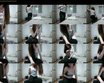pieceofmoon — 12 minute Chaturbate female cam capture, 720p, May 7, 2022