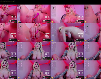 evablack_ — 8 minute Chaturbate female cam capture, 720p, May 9, 2022