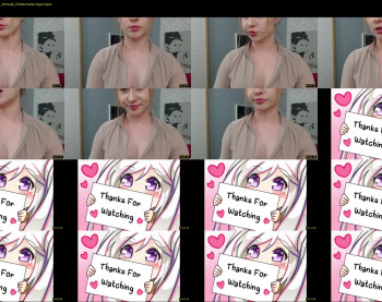xarantix — 5 minute Chaturbate female cam capture, 720p, May 21, 2022