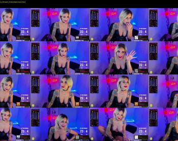 evablack_ — 103 minute Chaturbate female cam capture, 720p, Jun 8, 2022