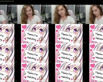 xarantix — 6 minute Chaturbate female cam capture, 720p, Jun 8, 2022