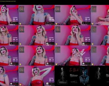 evablack_ — 42 minute Chaturbate female cam capture, 720p, Jun 22, 2022