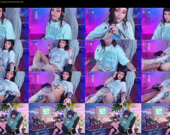aciddroll — 25 minute Chaturbate female cam capture, 1080p, Jul 22, 2022
