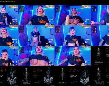 evablack_ — 94 minute Chaturbate female cam capture, 720p, Jul 24, 2022