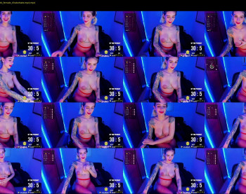evablack_ — 8 minute Chaturbate female cam capture, 720p, Jul 28, 2022