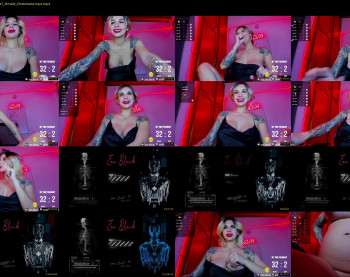evablack_ — 91 minute Chaturbate female cam capture, 720p, Aug 8, 2022