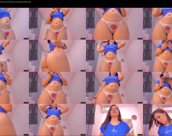 latinlove_sexygirls — 45 minute Chaturbate female cam capture, 1080p, Aug 9, 2022