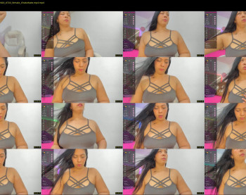 latinlove_sexygirls — 12 minute Chaturbate female cam capture, 1080p, Aug 11, 2022