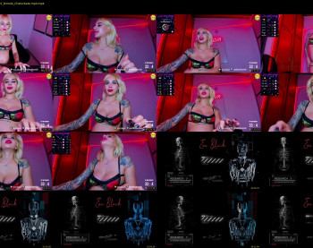 evablack_ — 42 minute Chaturbate female cam capture, 720p, Aug 17, 2022