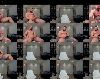 musscle_king — 55 minute Chaturbate male cam capture, 1080p, Aug 19, 2022