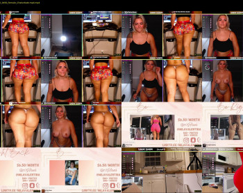 milavalentinax — 55 minute Chaturbate female cam capture, 1080p, Aug 22, 2022